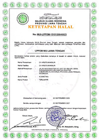 sertifikat halal fasilitas kosmetik